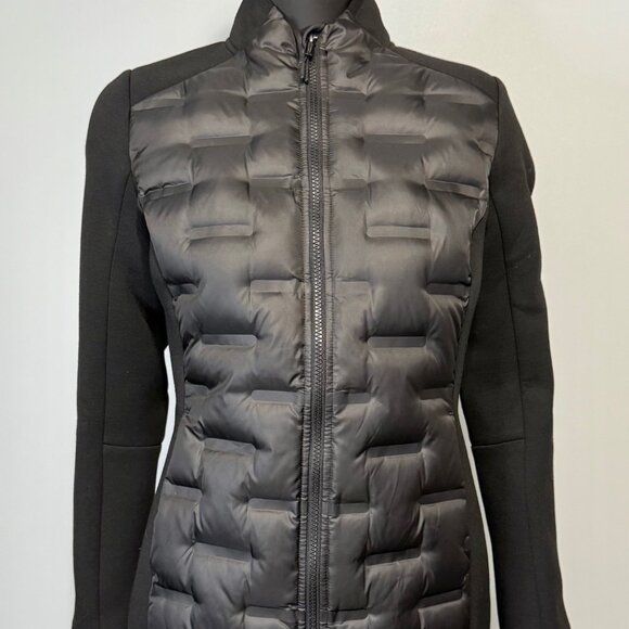 NWT Levelwear Zion Ladies Black Down Filled Strong Activewear Jacket Size SP - Picture 1 of 10